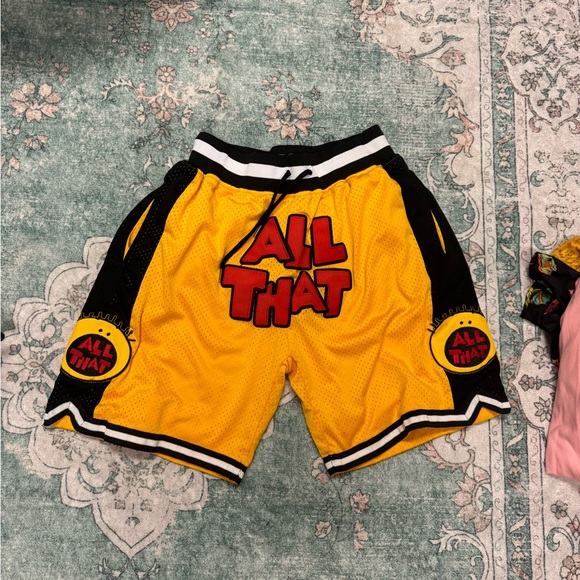 Nickelodeon Rare “All That” Kel Basketball Movie Basketball Shorts - Picture 1 of 4